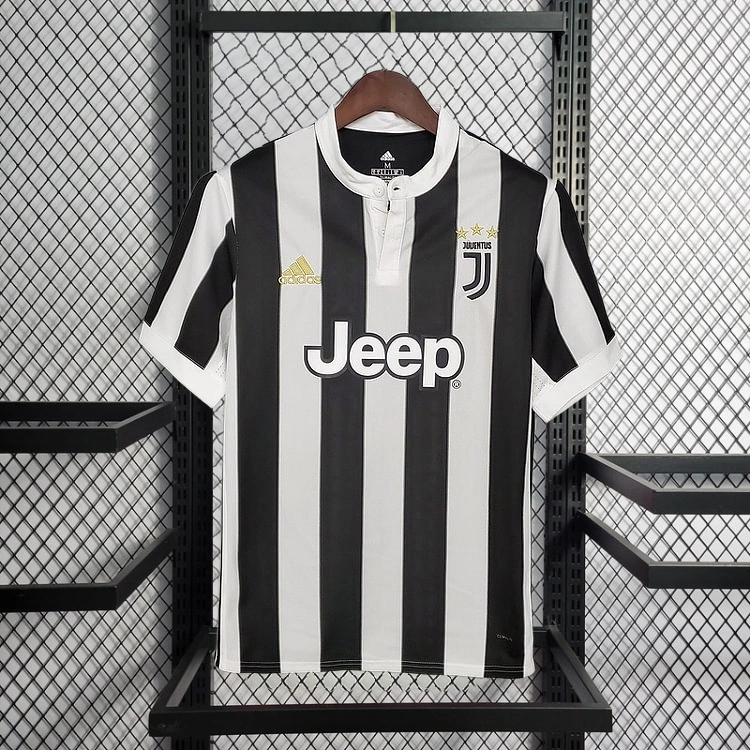 Retro 2017-18 Juventus home Higuian Khedira Bonucci Dybala Football jersey retro