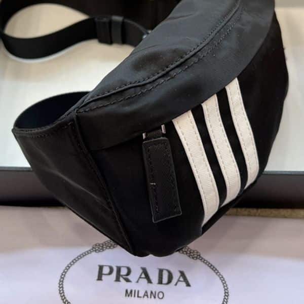 Prada X Adidas Re-Nylon Belt Bag Black