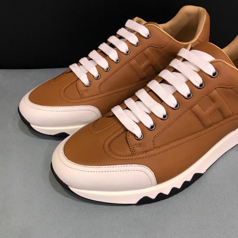 HERMES TRAIL SNEAKER BROWN