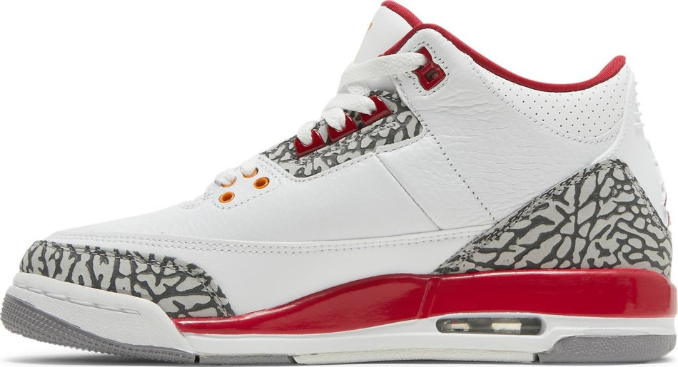 Air Jordan 3 Retro GS Cardinal Red 398614-126