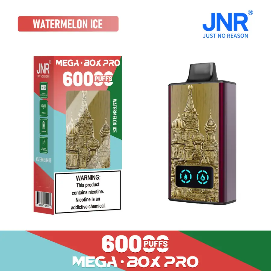 【Buy 3 Get 3 Free】JNR Vape Mega Box Pro 60000 Puffs Disposable Vape Combo Sales
