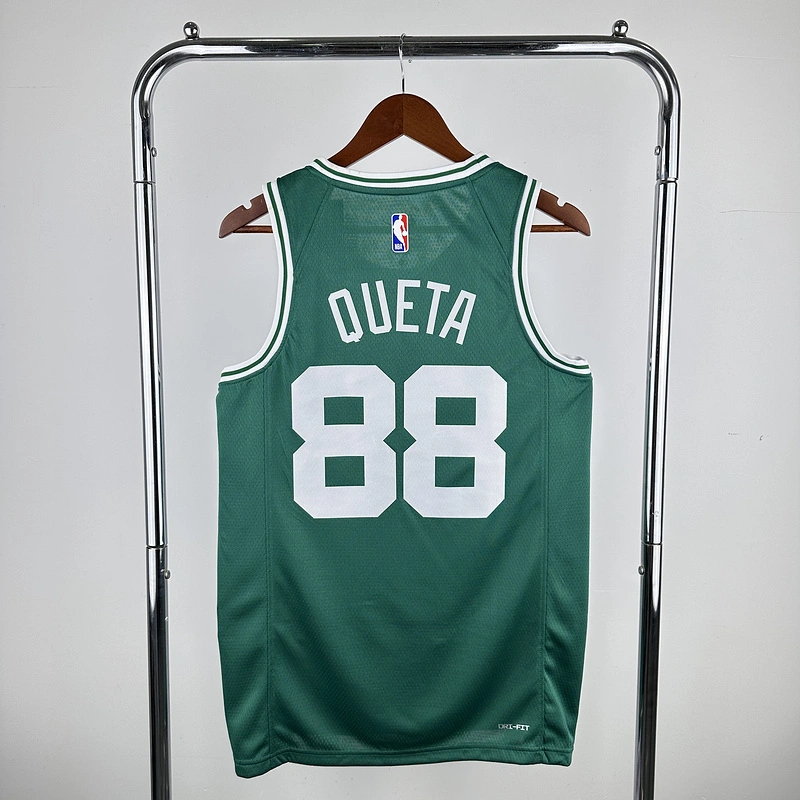 2023 NBA Boston Celtics 88 QUETA Basketball Jersey