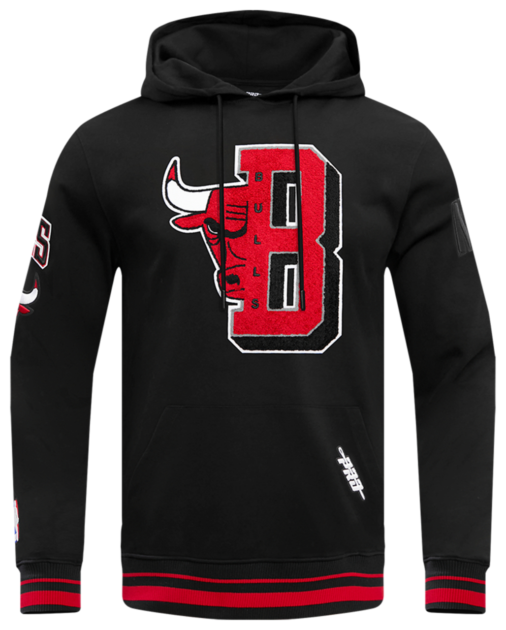 Pro Standard BULLS MASH UP RIB FLC PO HOODIE