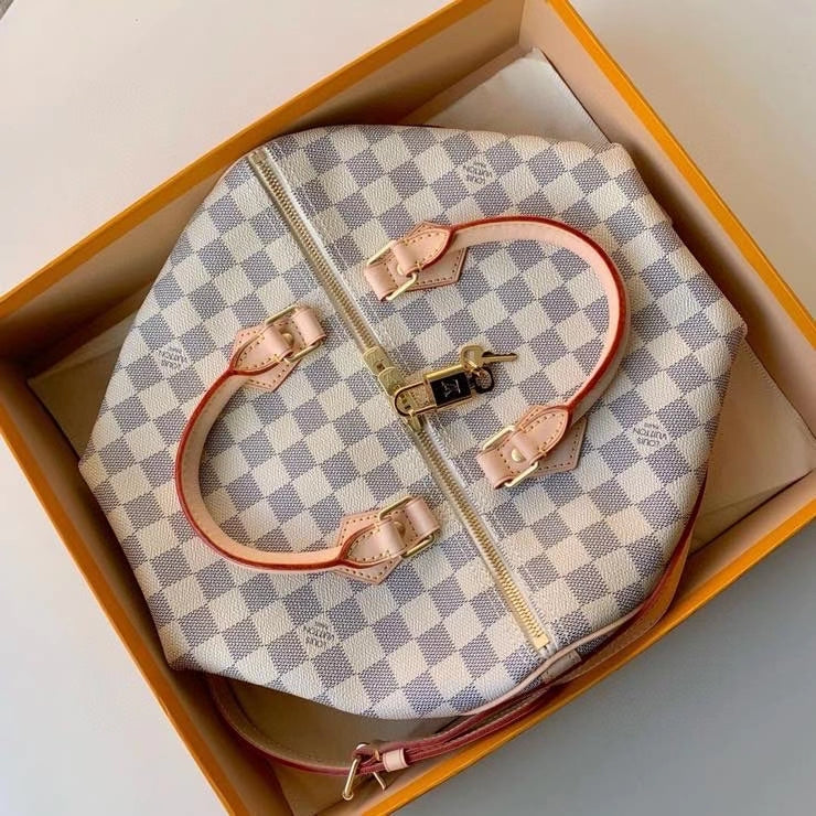 Louis Vuitton Speedy Bandoulière 30 Damier Azur 30cm N41370