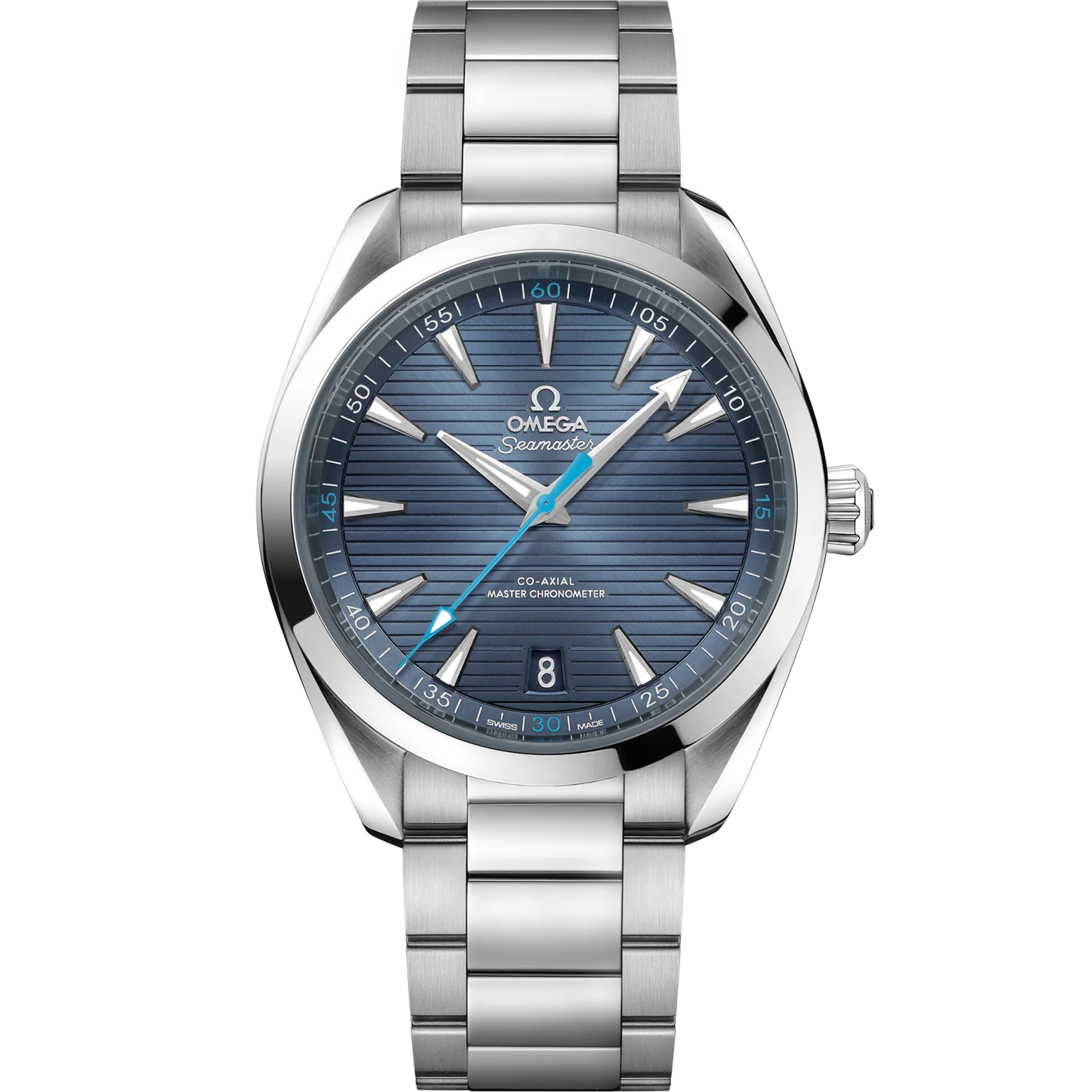 OMEGA Seamaster Aqua Terra 41 mm Blue Dial Stainless Steel Bracelet 220.10.41.21.03.002