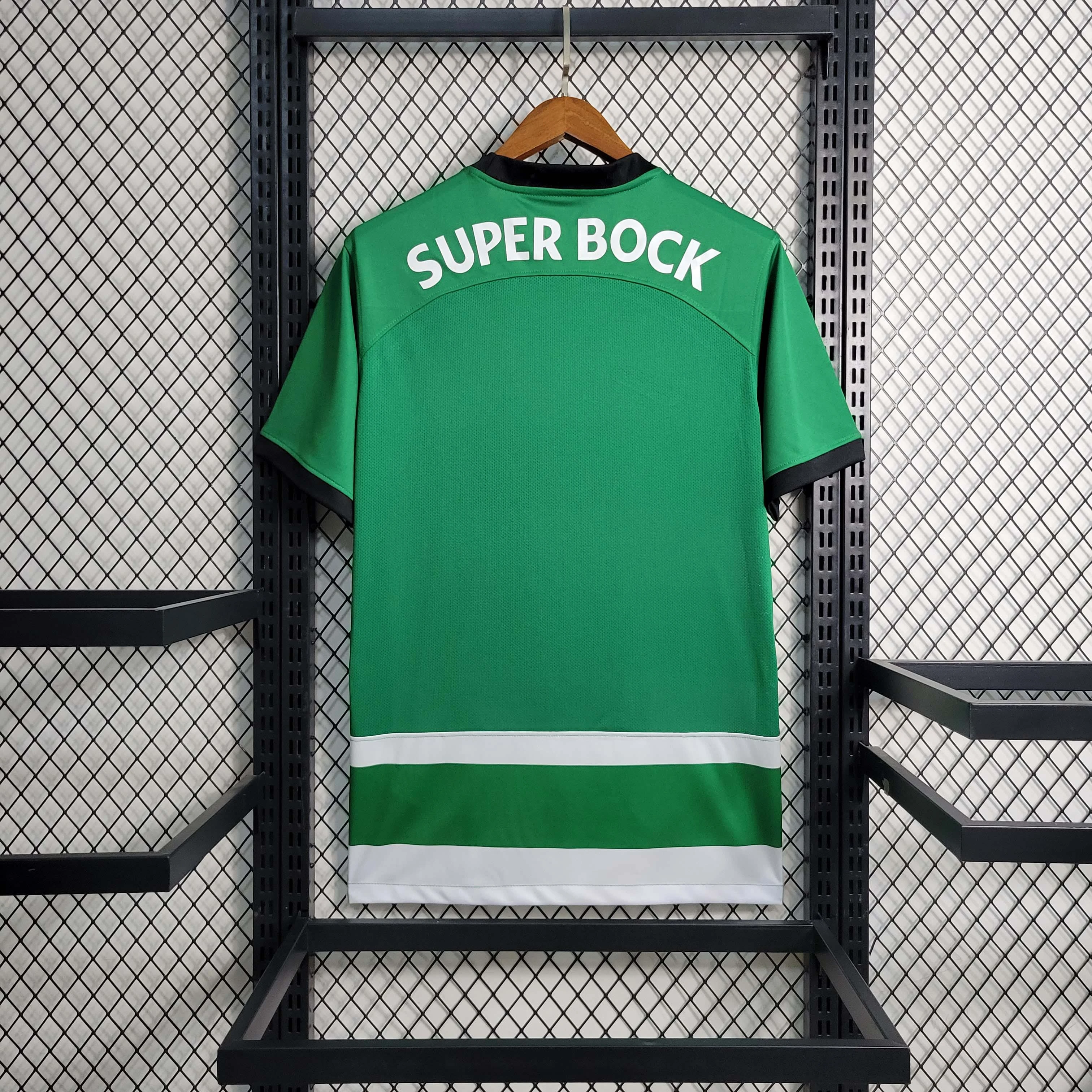 2023-24 Sporting Lisbon Home Football Shirt