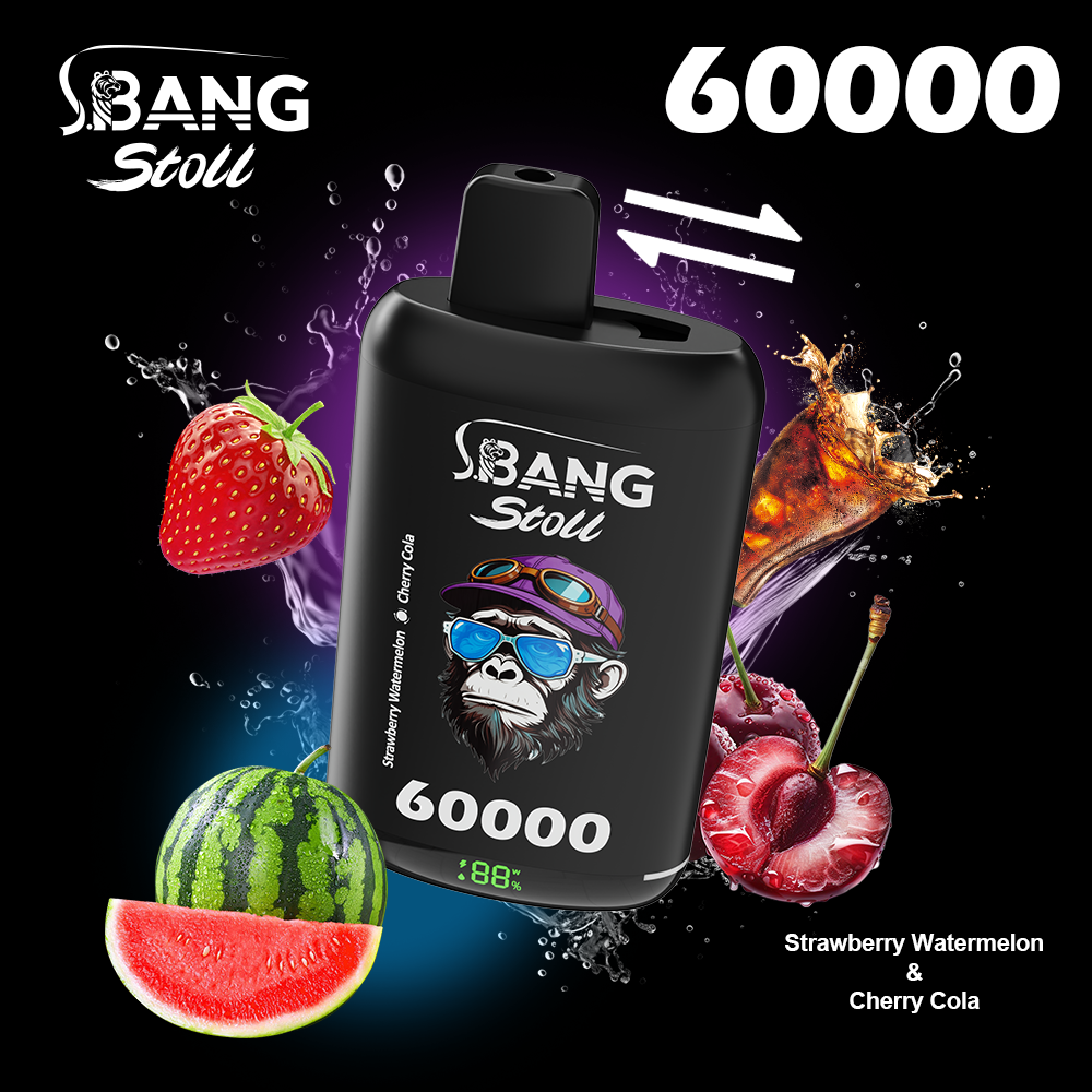 Bang Stoll 60K Puffs 2-in-1 Prefilled Vape | Dual Flavor, Rechargeable