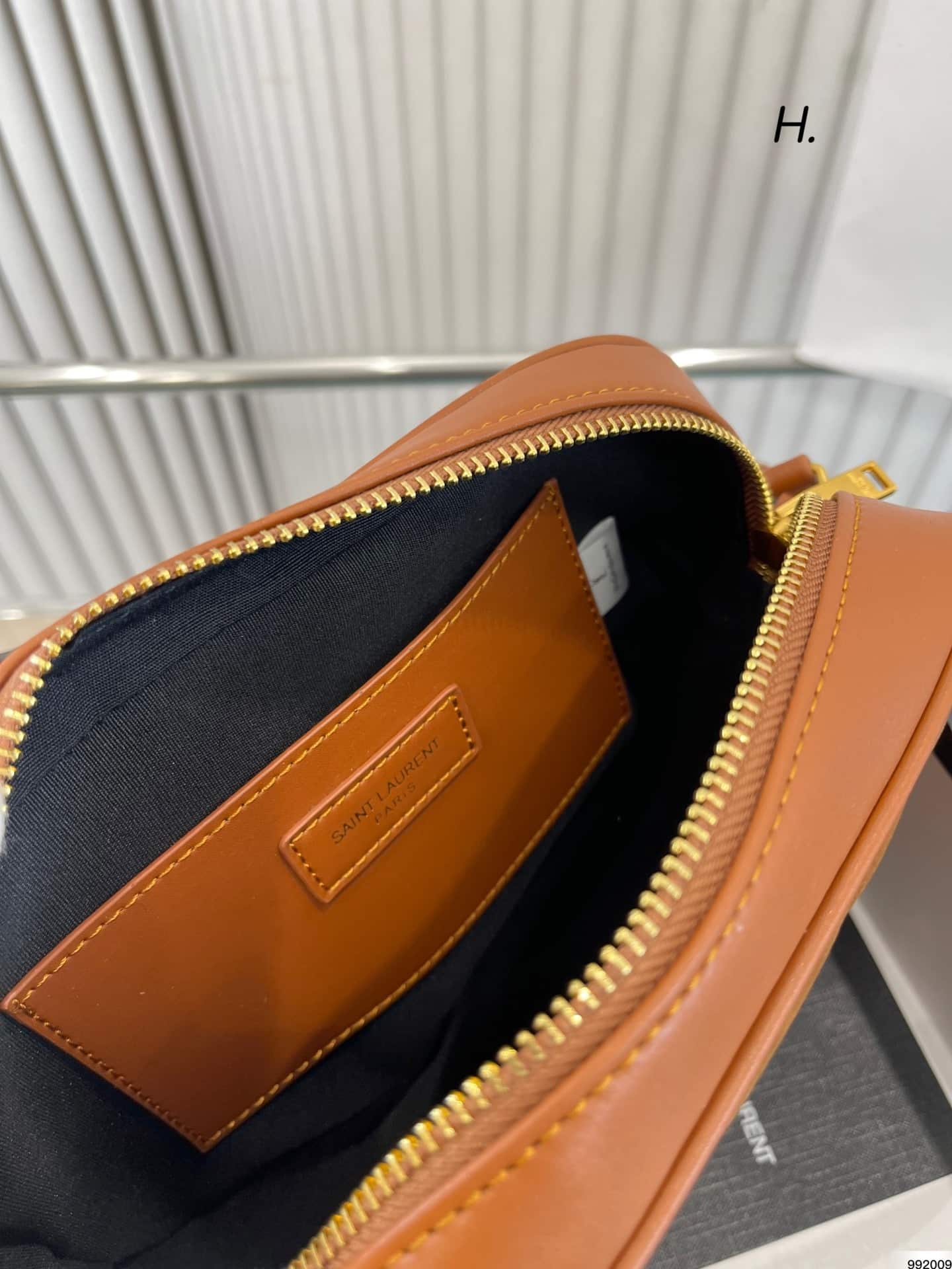 Saint Laurent Lou Camera Bag In Quilted Suede And Smooth Leather