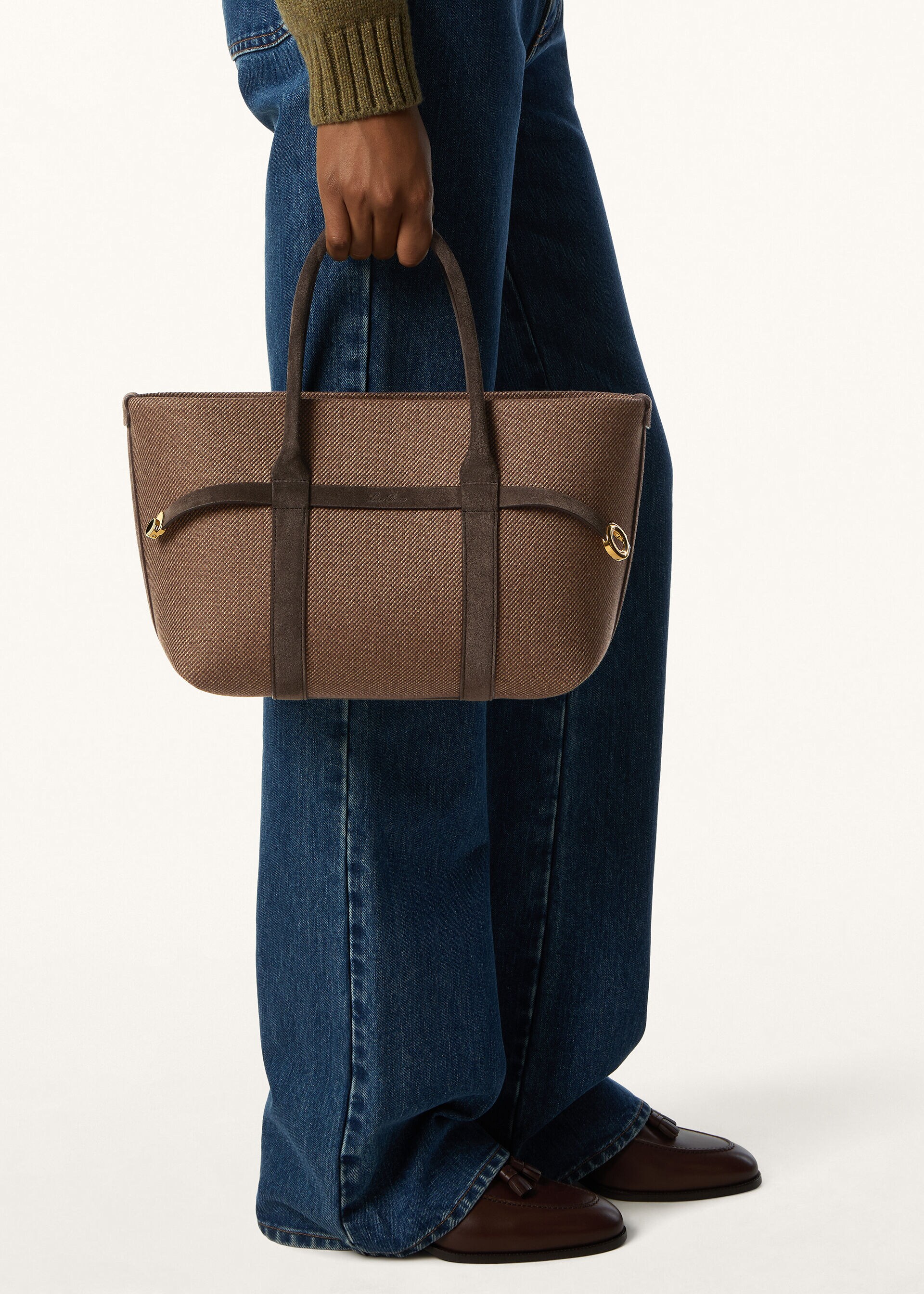 LORO PIANA Ghiera Shopper Small