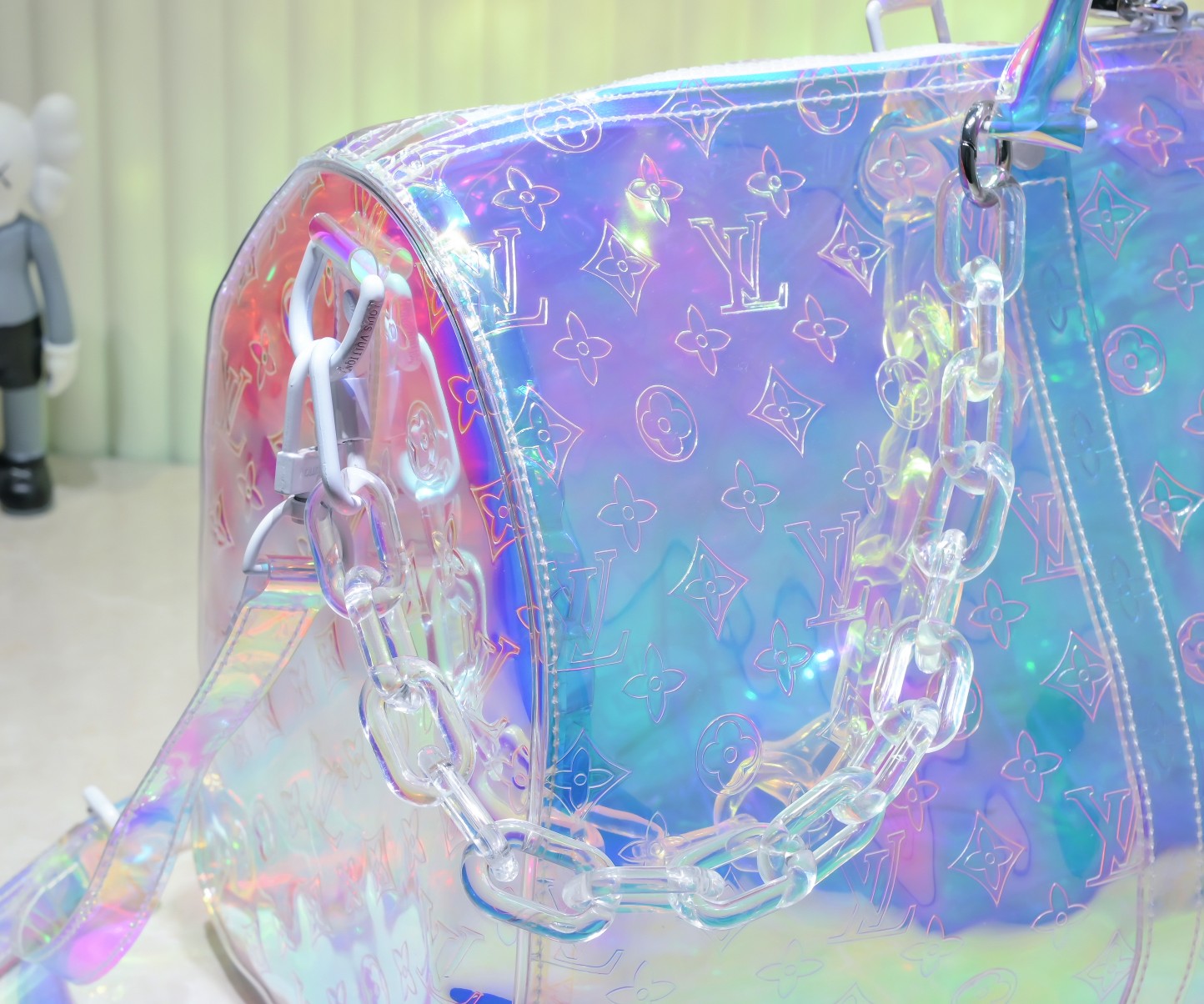 Louis Vuitton Keepall Bandouli Re 50 Prism Hologram 50cm M53271