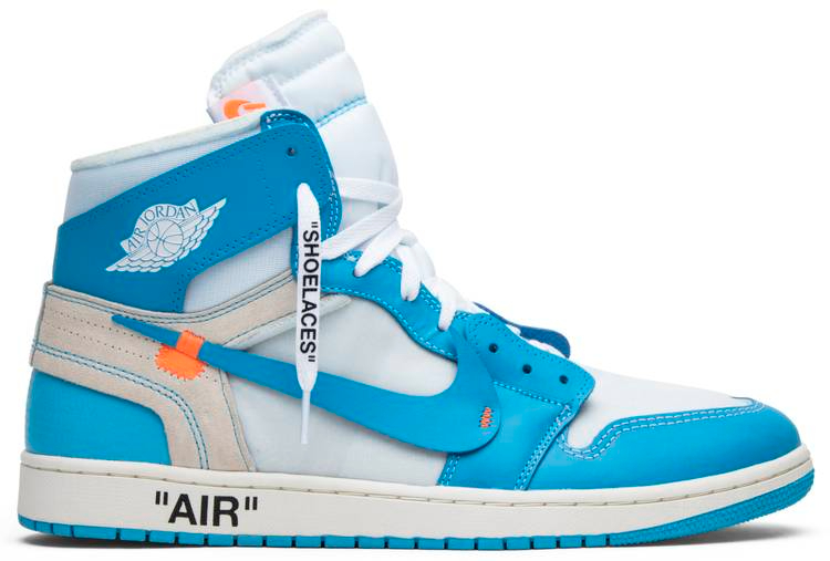 Off-White x Air Jordan 1 Retro High OG UNC AQ0818-148