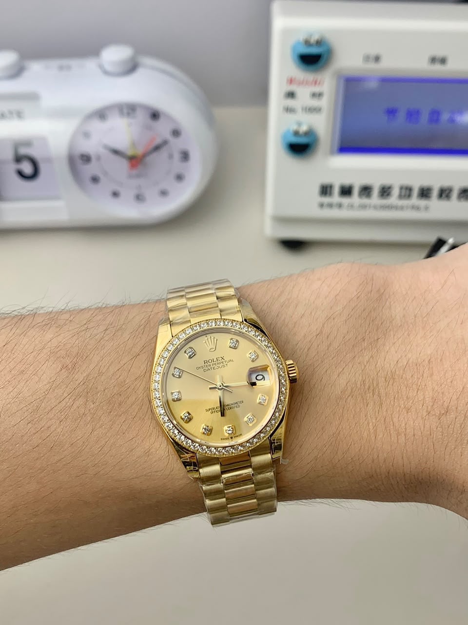 [SUPER CLONE] Rolex Datejust 31mm Yellow Gold Ladies 278288RBR
