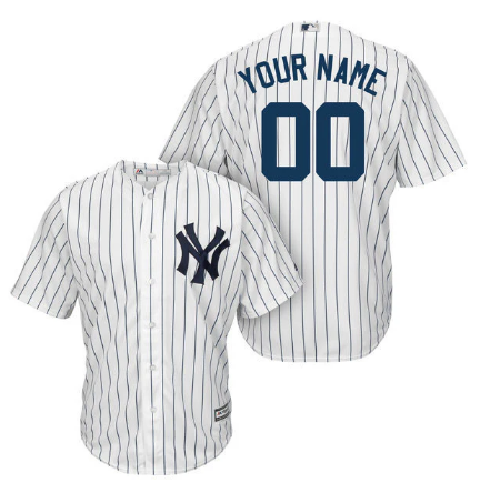 New York Yankees Custom Majestic men's jersey
