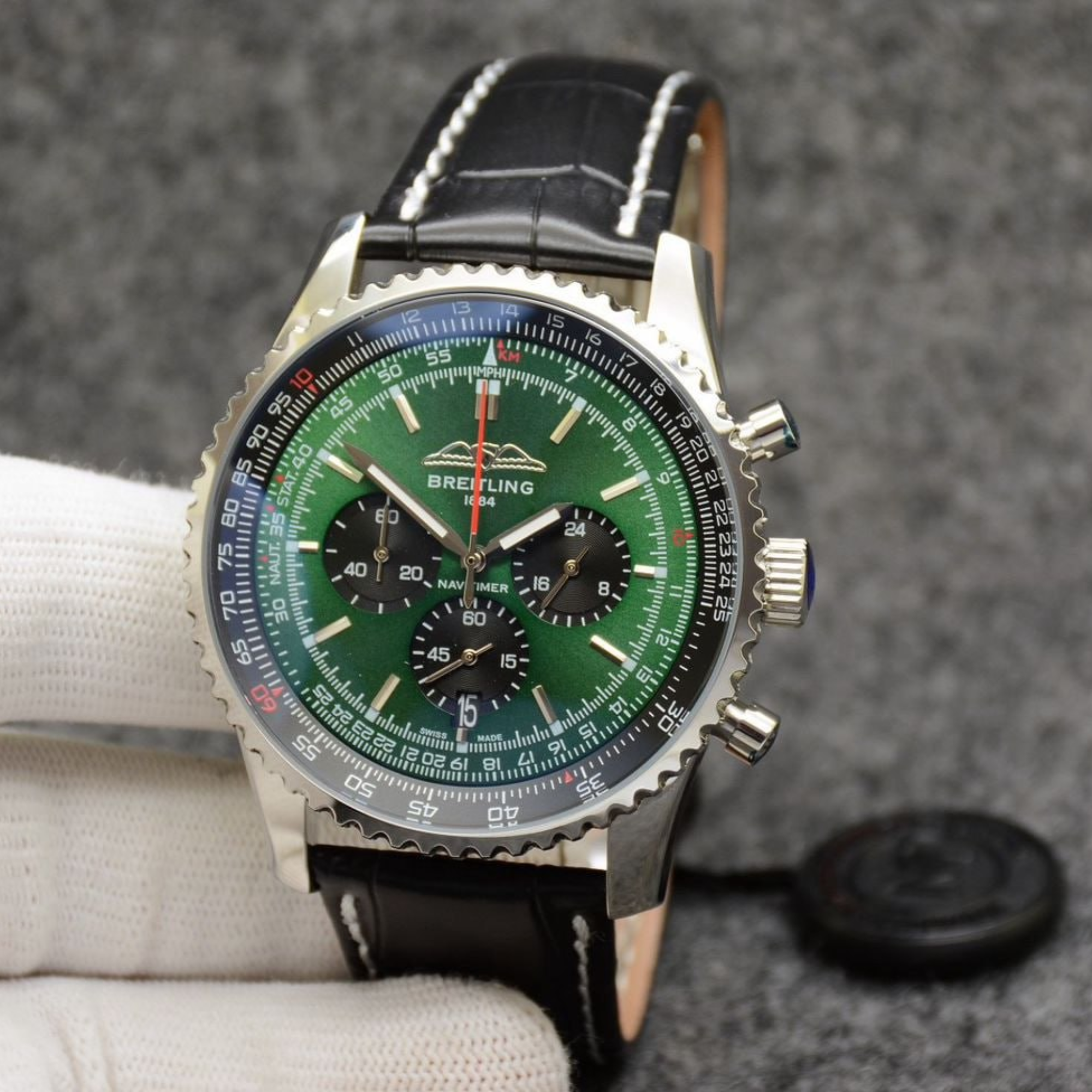 Breitling Navitimer B01 Chronograph Green Dial 46mm