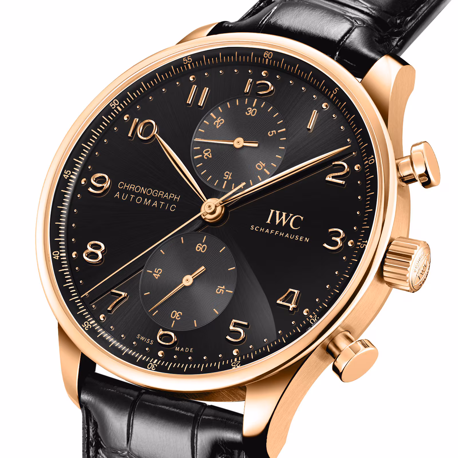 IWC Portugieser Chronograph 41 Obsidian IW371625