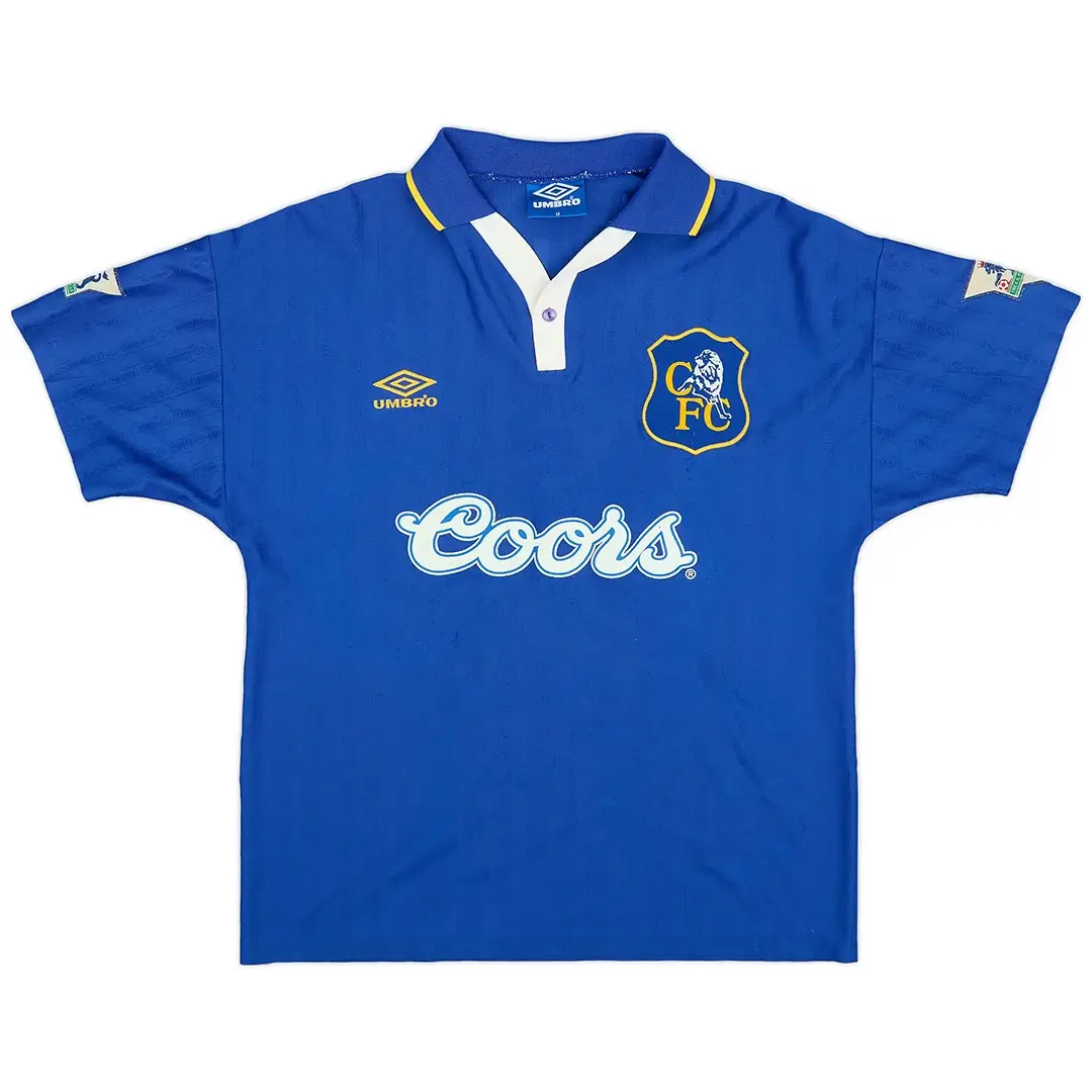 VIALLI #9 Chelsea 1995/97 Home Retro Soccer Jersey