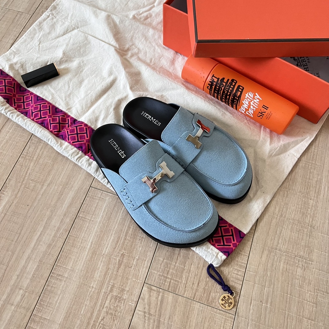 Herm?S Go Mule H Sandal In Blue
