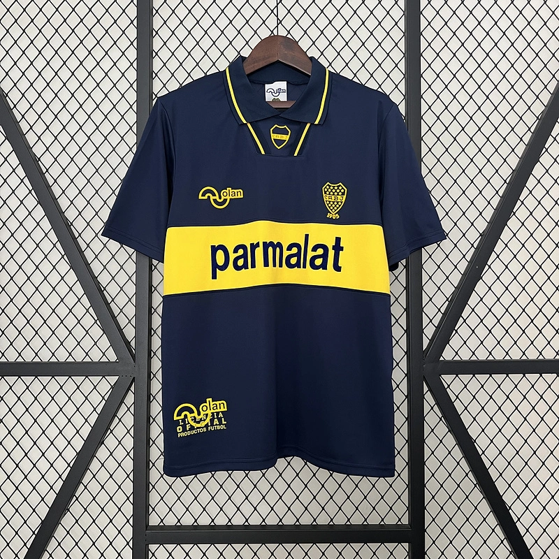 Retro 1994 Boca Juniors home Football jersey Retro