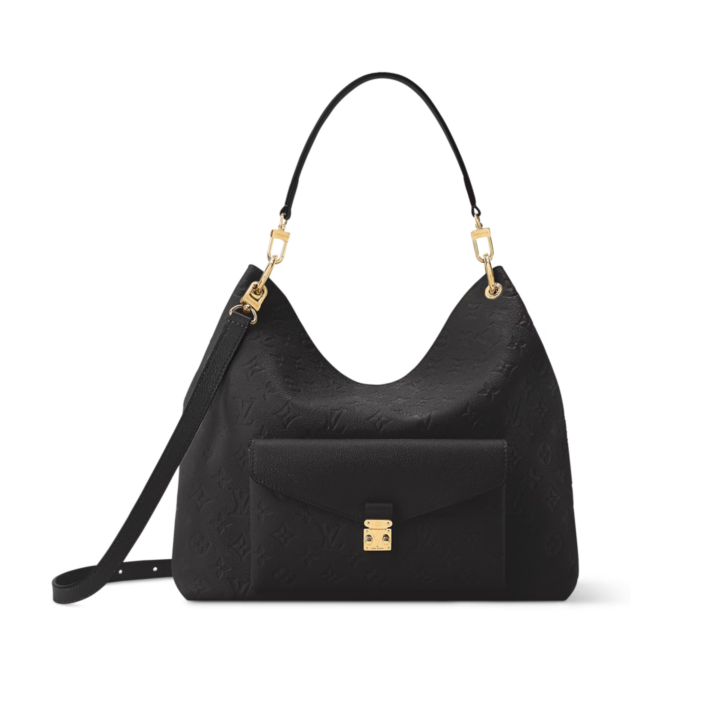Louis Vuitton Métis Hobo Bag Black 35cm M27189
