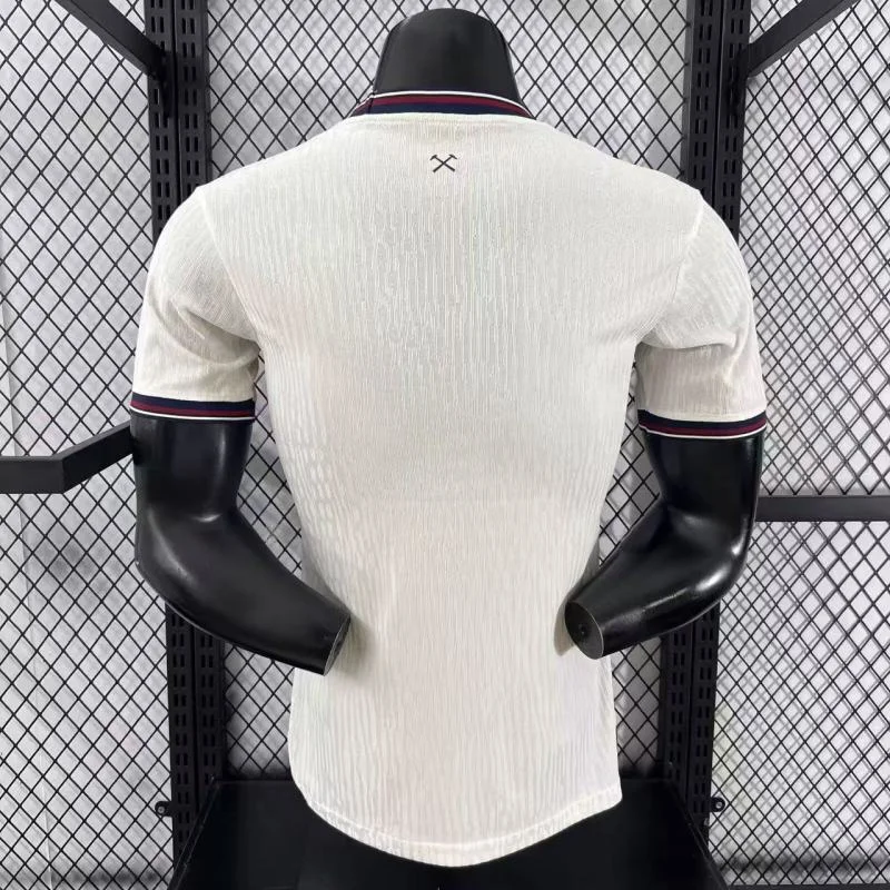 2025/2026 Premier League West Ham United Team Away Football Jersey Player Version