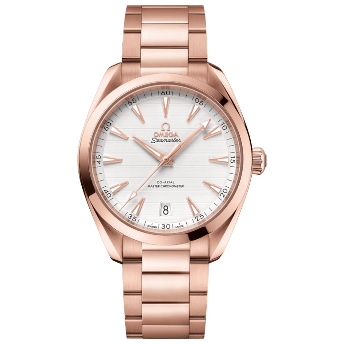 Omega Seamaster Aqua Terra 150m Watch, 41mm, Sedna™ Rose Gold Case with Sedna™ Rose Gold Bracelet