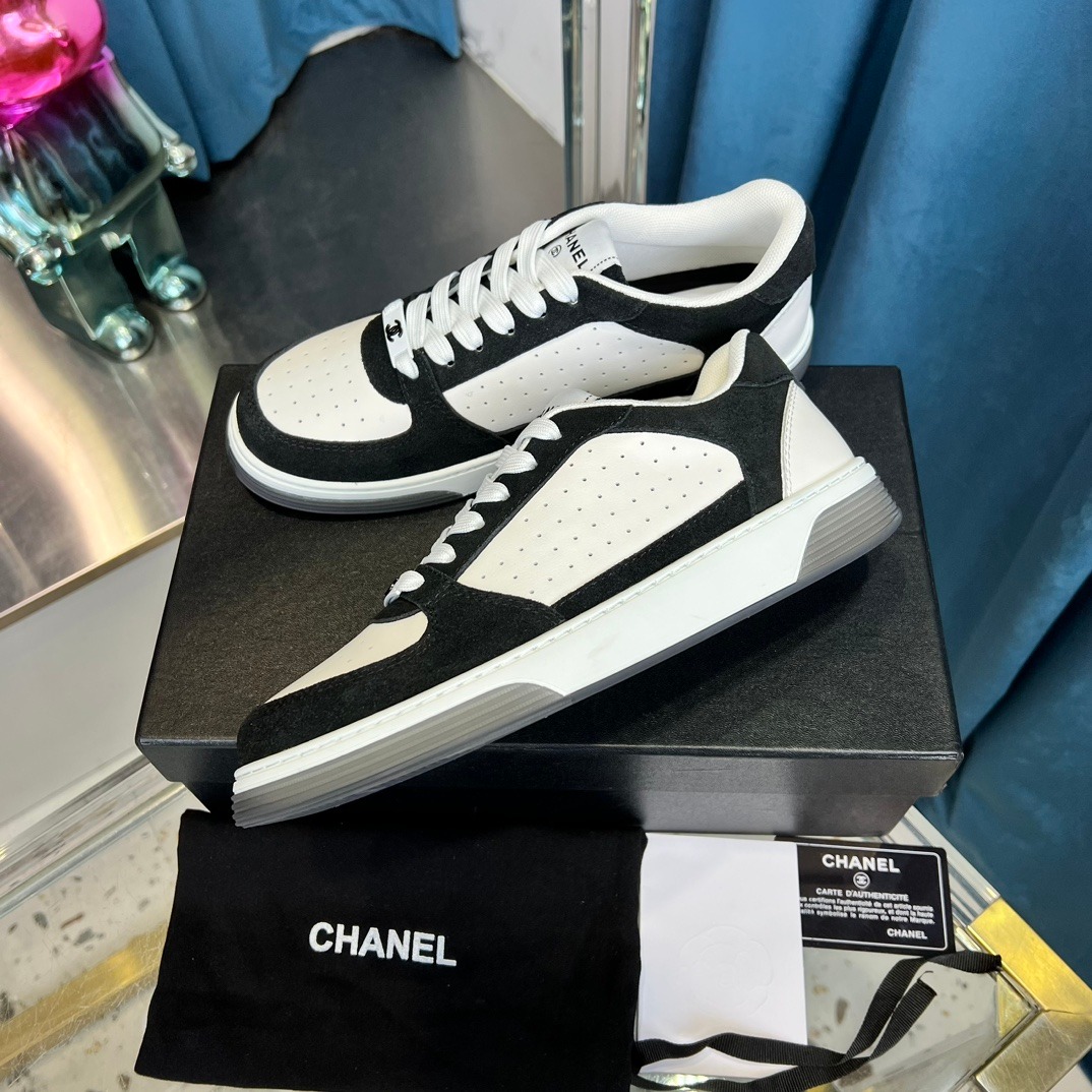 CHANEL Casual White Shoes