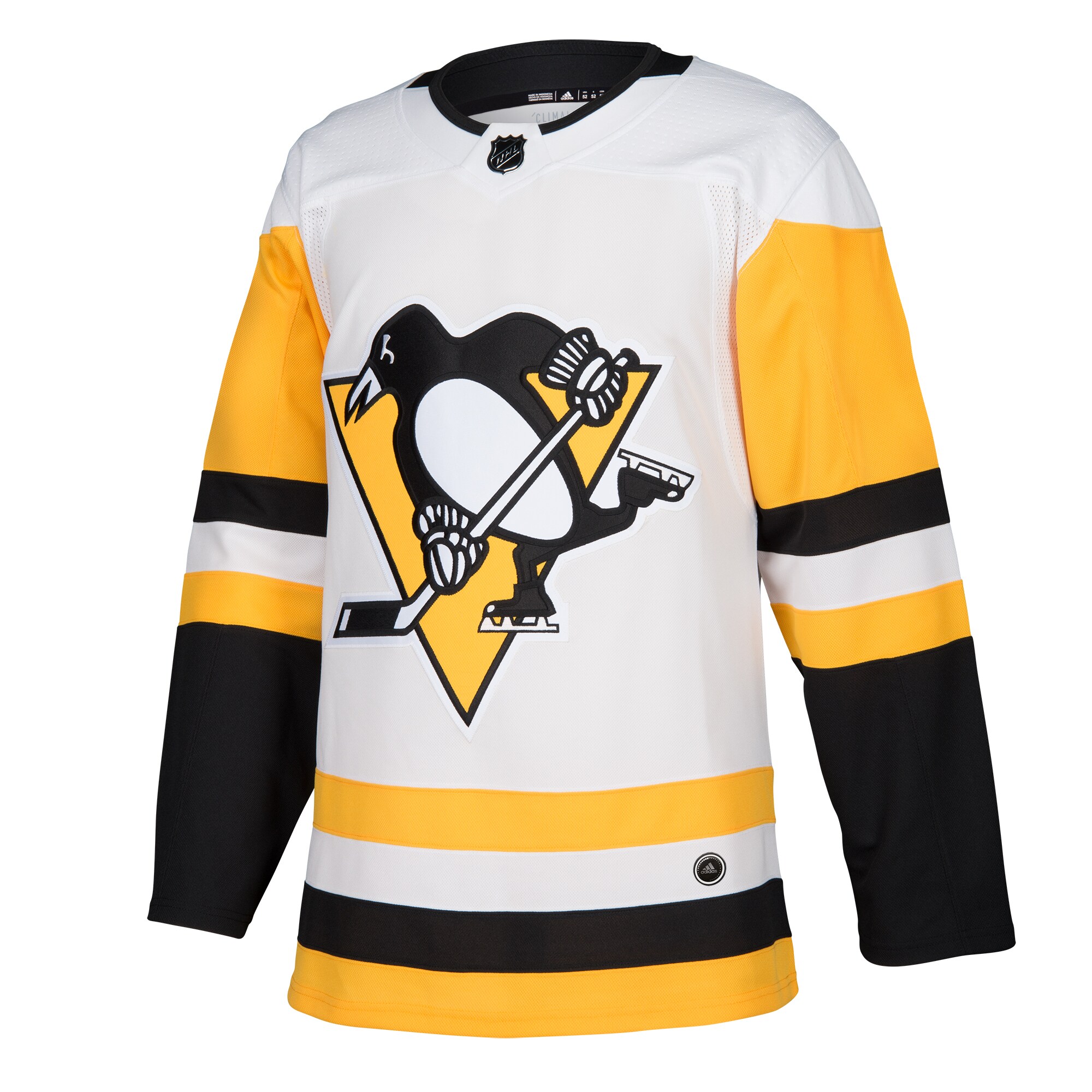 Pittsburgh Penguins adidas Away Authentic Blank Jersey – White