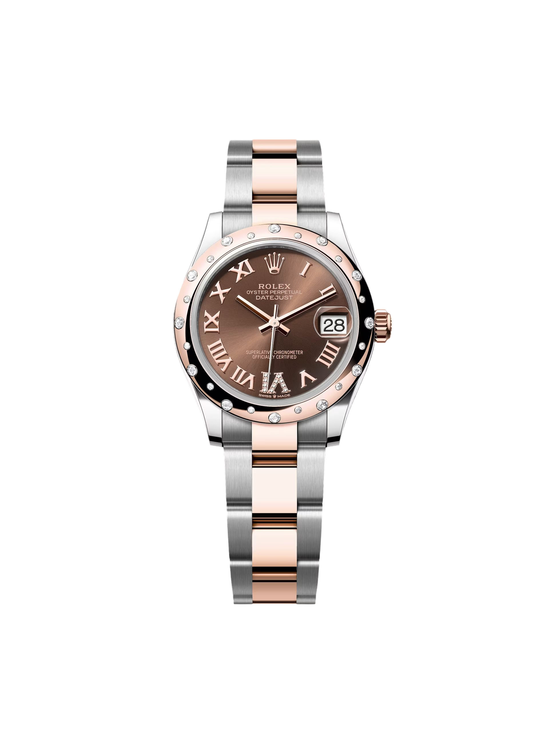Rolex Datejust m278341-0003/0004 Chocolate Dial 31mm Oyster Bracelet
