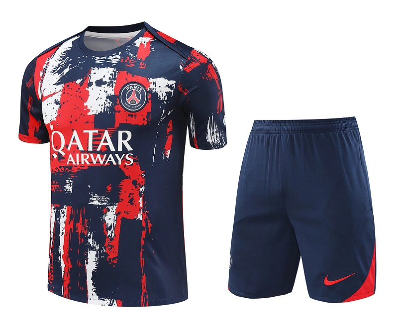 2024-25 PSG short-sleeved training clothes