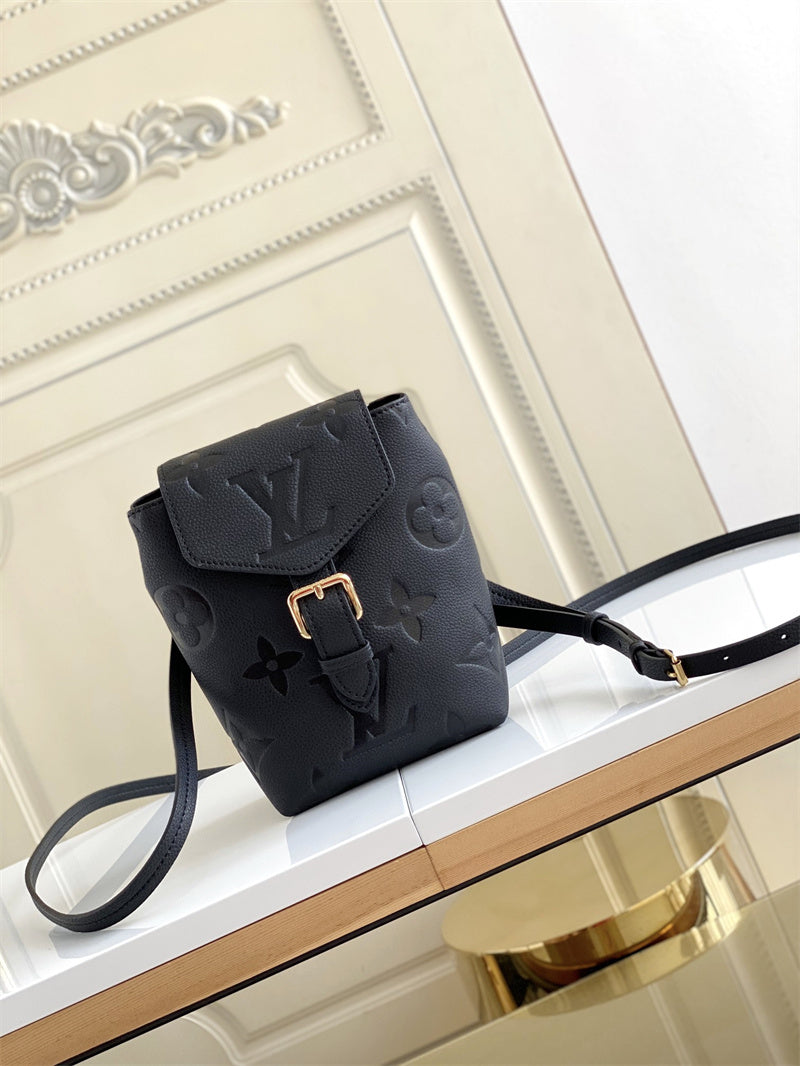 Louis Vuitton Tiny Backpack 13Cm Black