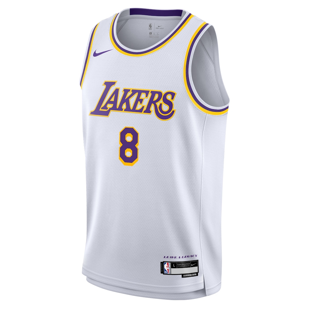 Los Angeles Lakers Association Swingman Jersey - Kobe Bryant 8 - Youth
