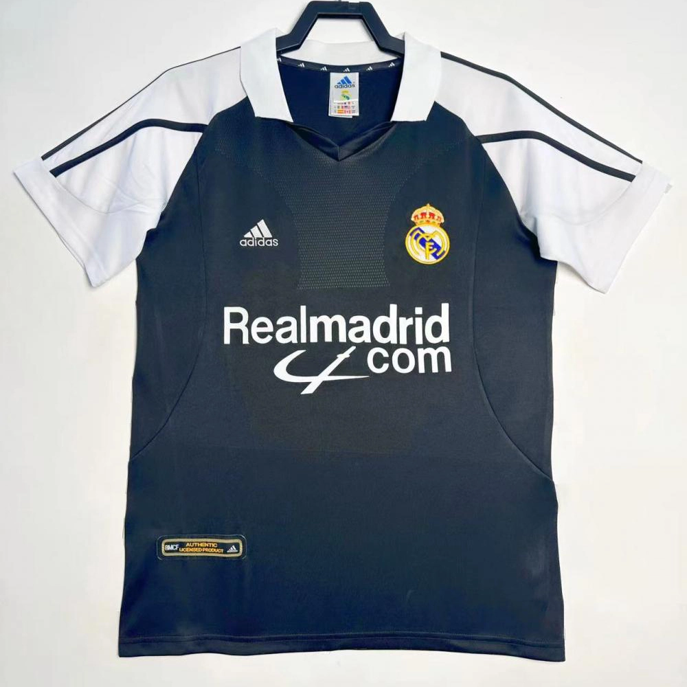 Retro 2001-02 Real Madrid Away Football jersey retro
