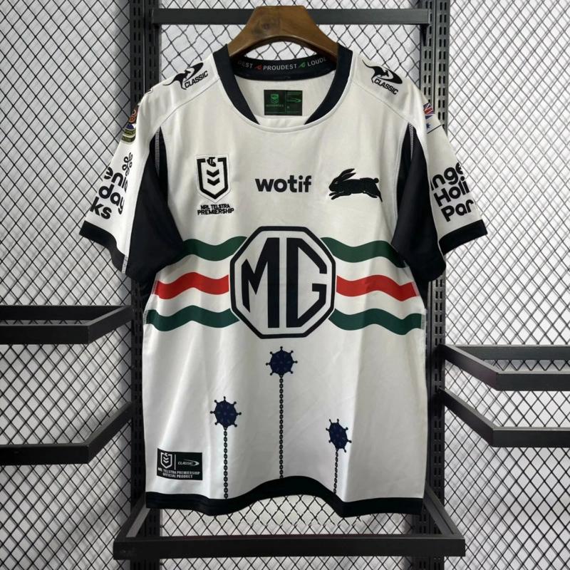 2025 South Sydney Rabbitohs Home Rugby Jersey