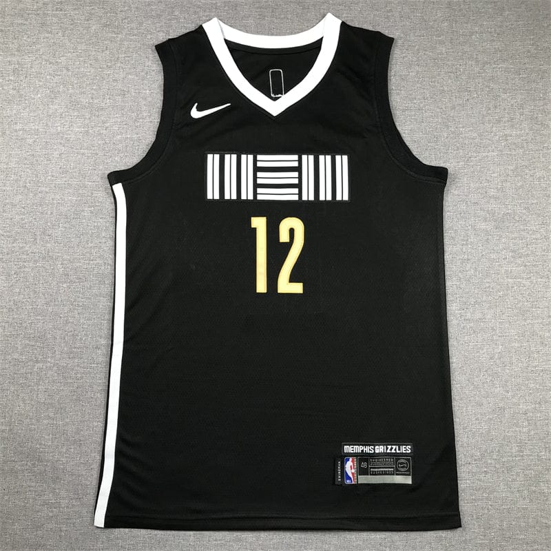 Men's Jersey 2024 Season Grizzlies #12 Black City Edition MORANT