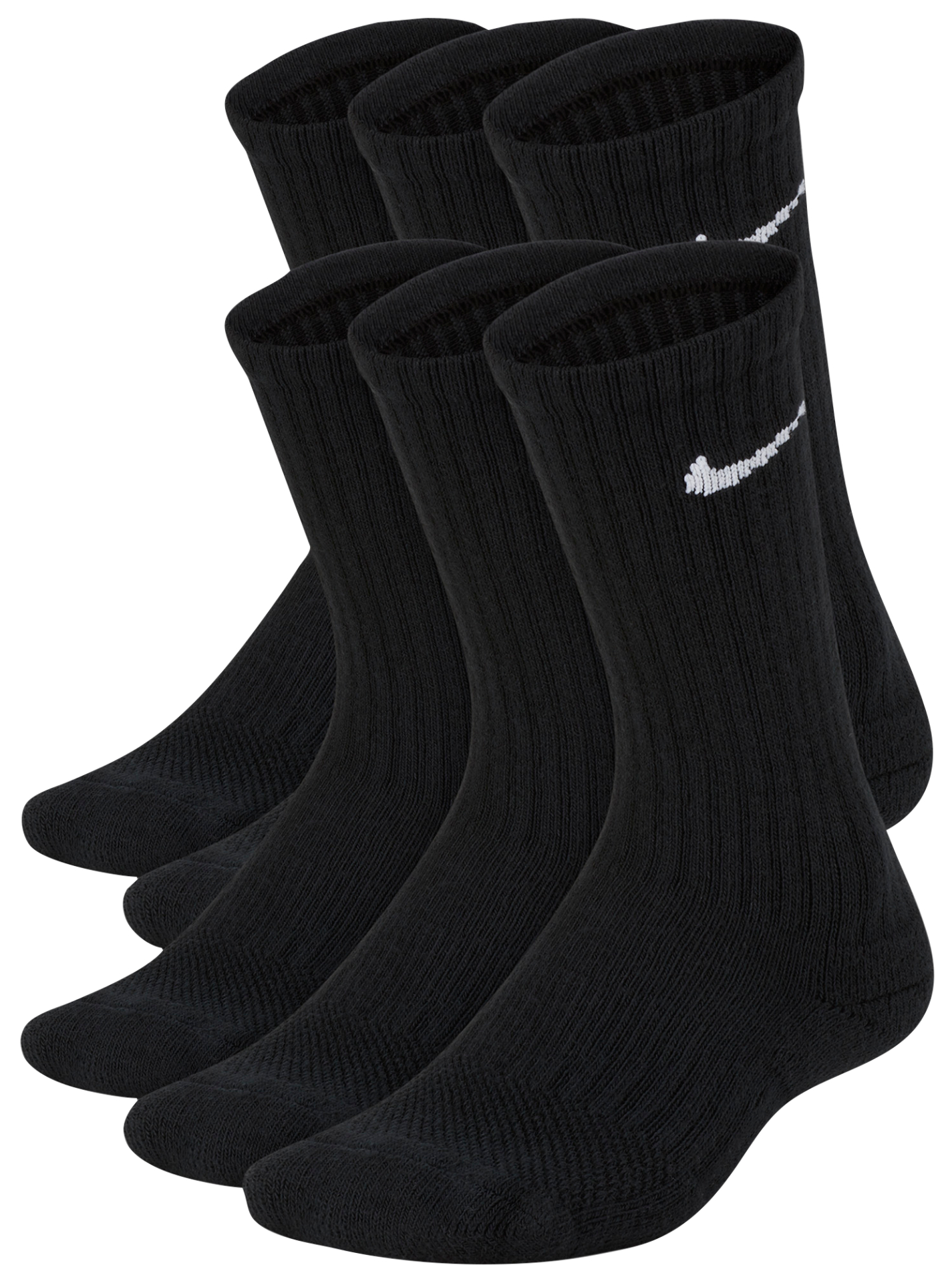 Nike 6 Pack Cushioned Crew Socks