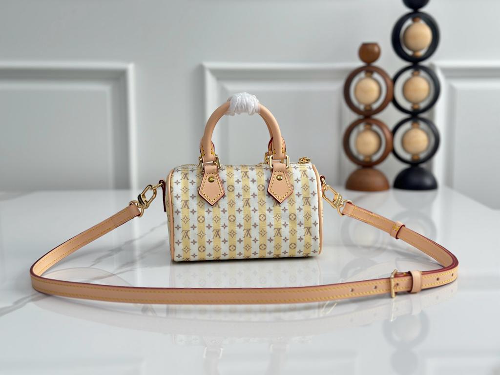 Louis Vuitton Nano Speedy Bag Banana Yellow 16cm M29030