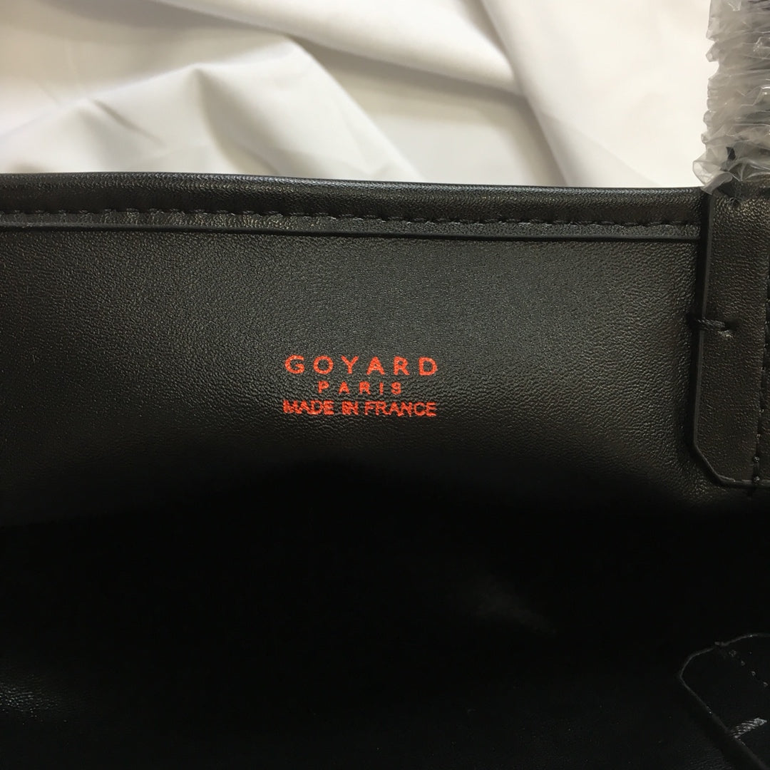 Goyard Anjou Mini Bag 20cm Black Canvas