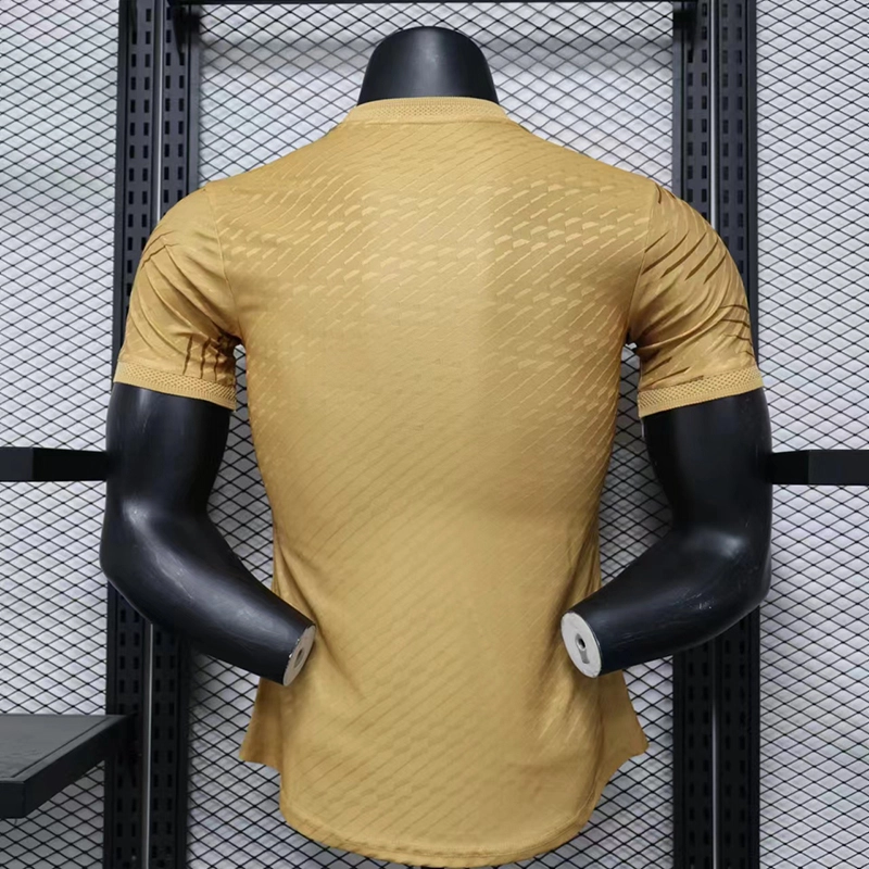 player 2025-26 Real Madrid Special Edition Gold Football jersey