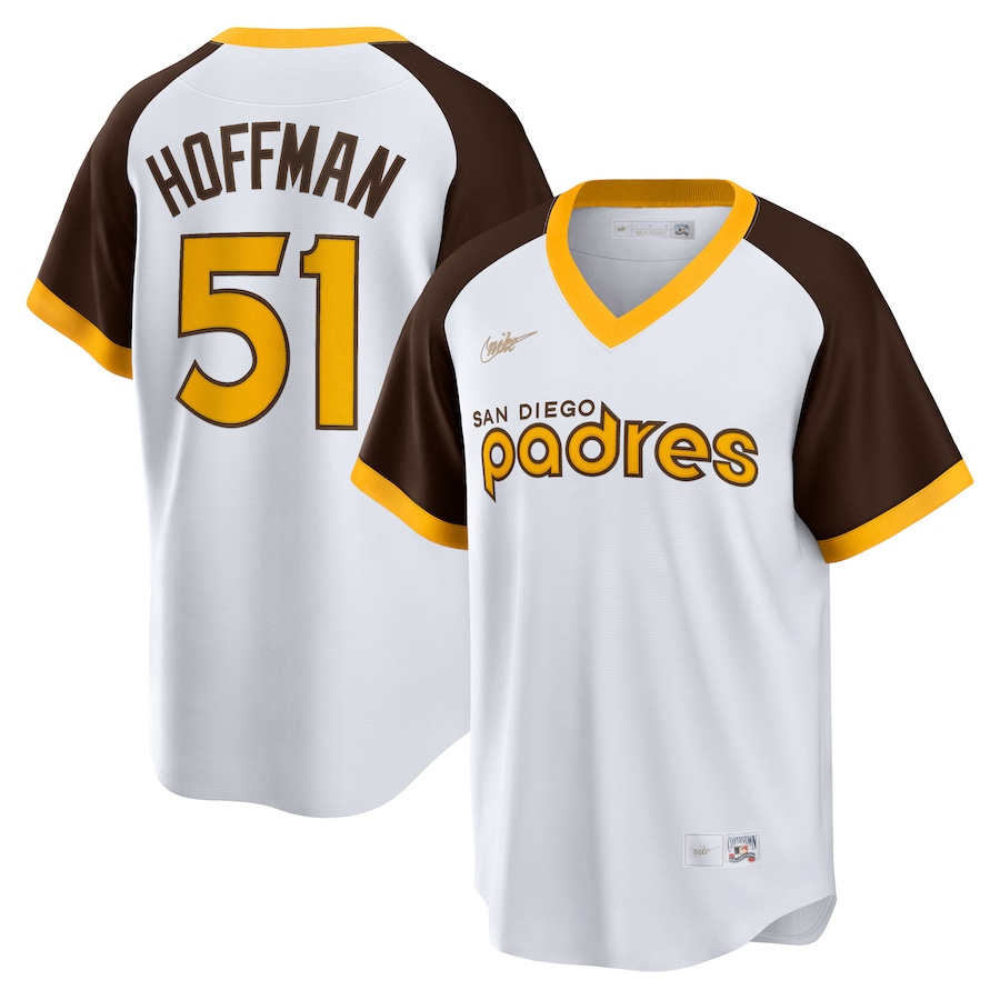 Trevor Hoffman San Diego Padres Home Cooperstown Collection Player Jersey White