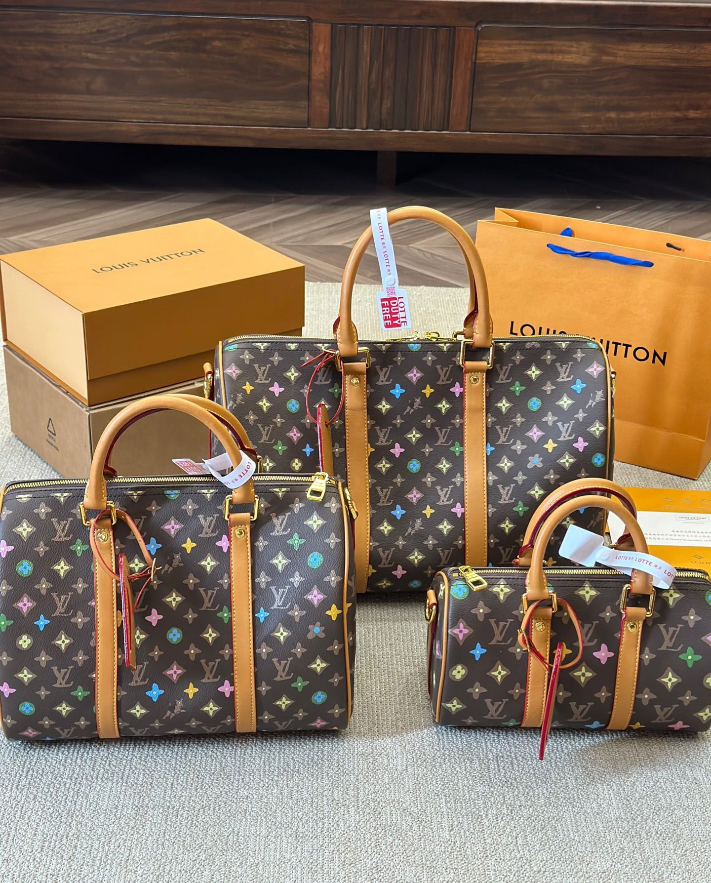Louis Vuitton Keepall Bandouli Re Monogram Craggy Chocolate 40Cm M24901