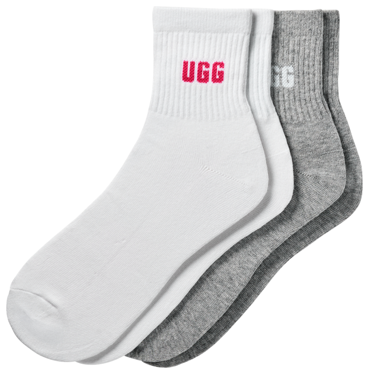 UGG QUINLIN LOGO QUARTER 2 PACK