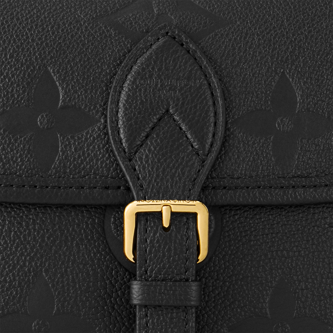 Louis Vuitton Diane Monogram In Black 23cm/9in M46386