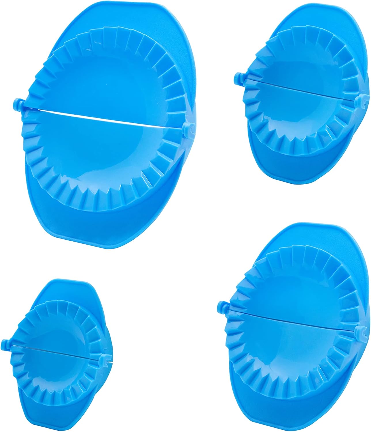Empanada Press With Crimped Edges - Food Safe Empanadas work as Dough Press Meat Cutter Machine Half Moon Design Dough Cutter