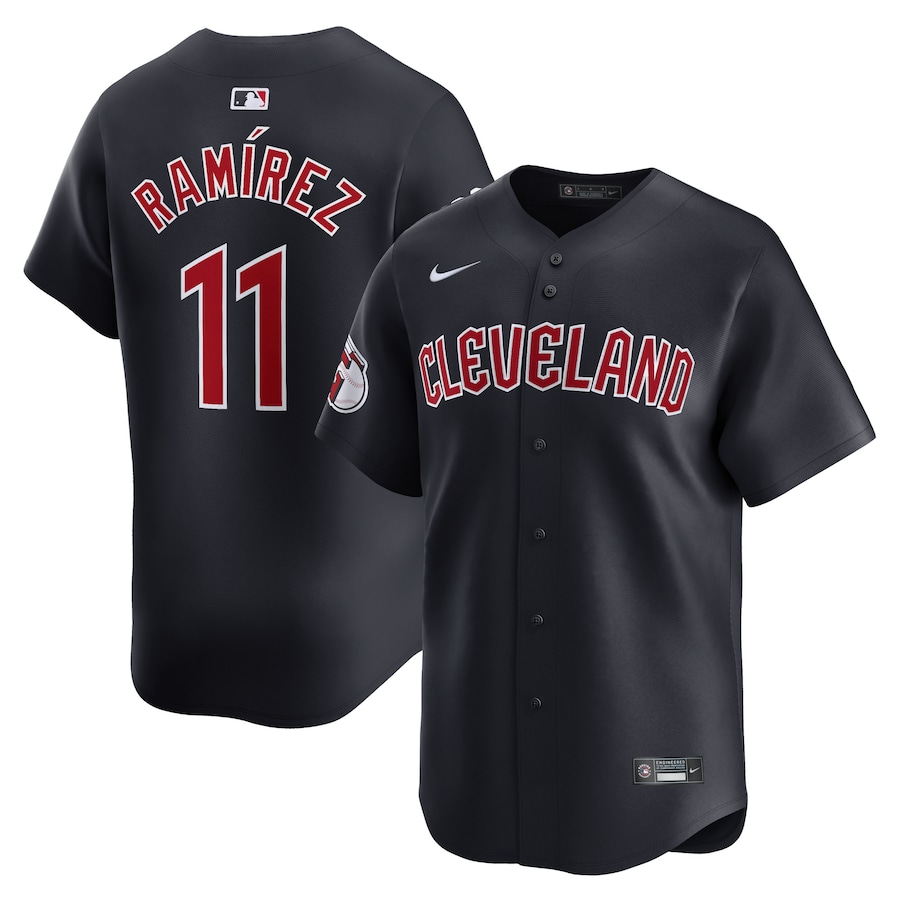 Jose Ramirez Cleveland Guardians Alternate Limited Player Jersey  Navy