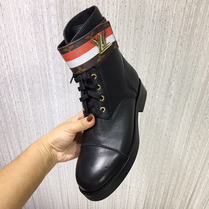 Louis Vuitton Wonderland Flat Ranger Black