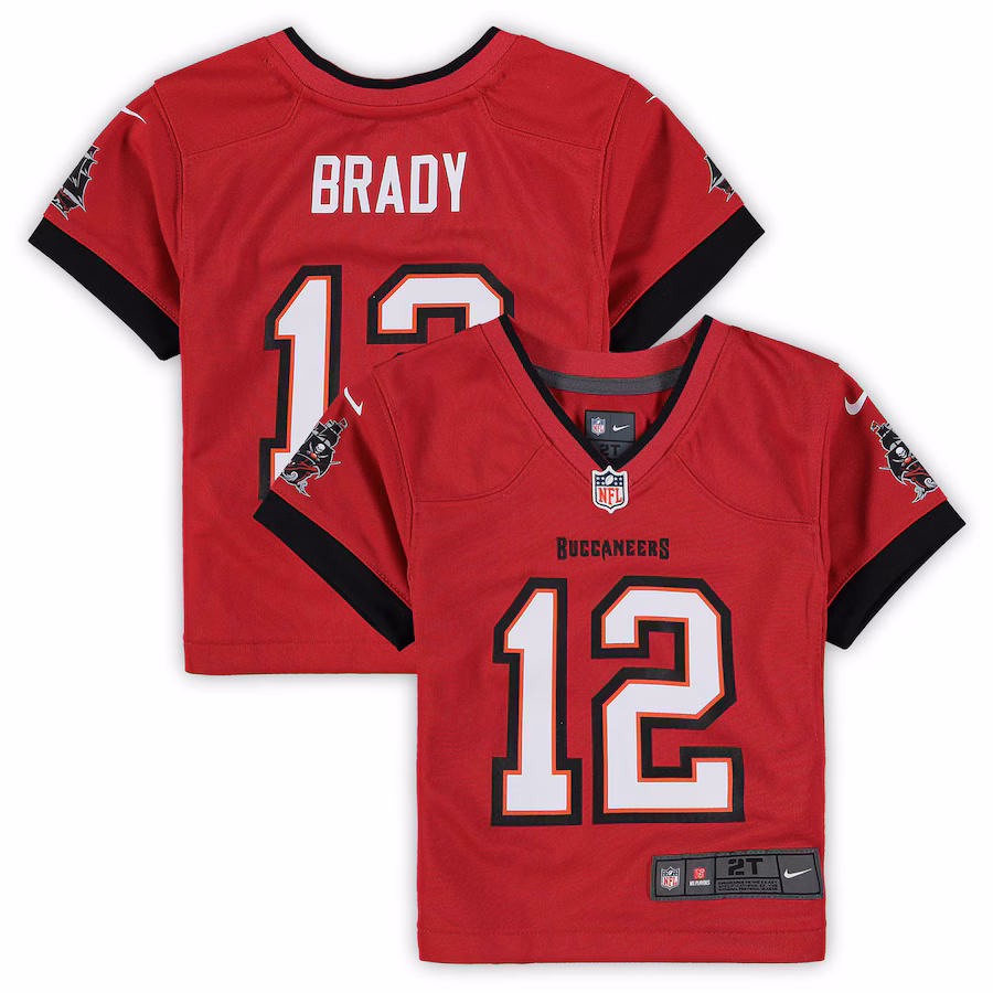 Tom Brady Tampa Bay Buccaneers Nike Toddler Game Jersey - Red