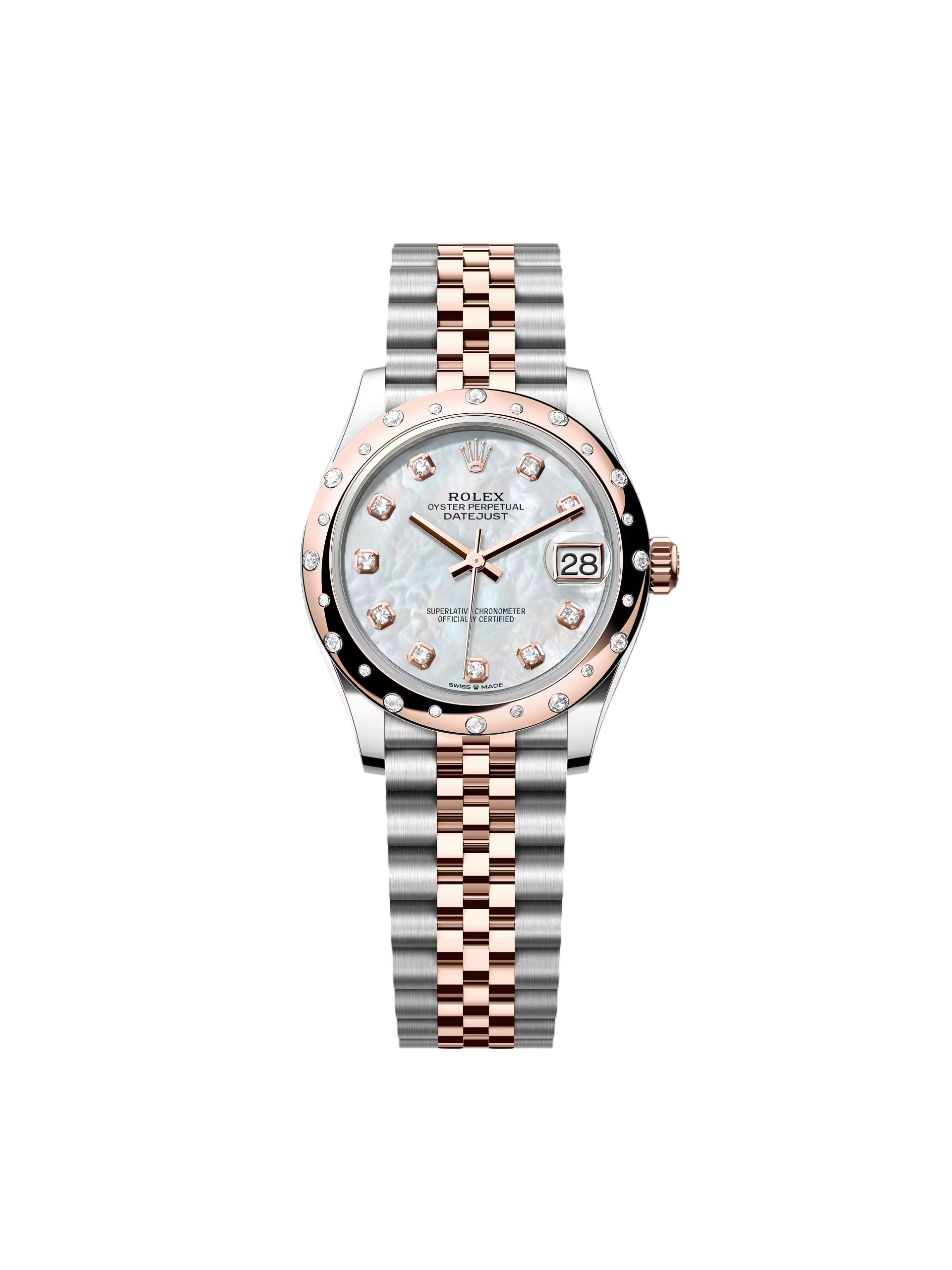 Rolex Datejust m278341-0025/0026 Mother-of-Pearl Dial 31mm Jubilee Bracelet