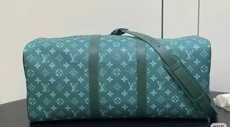 Louis Vuitton Keepall Bandoulière Green 45Cm M46593
