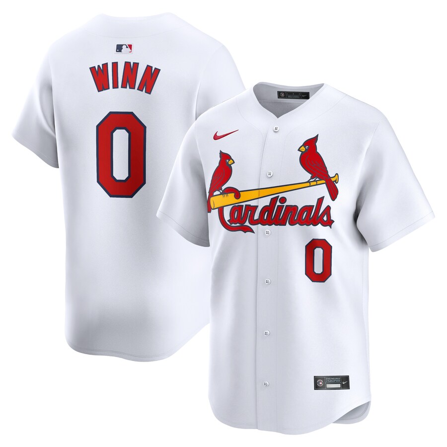 Masyn Winn St. Louis Cardinals Home Limited Player Jersey White