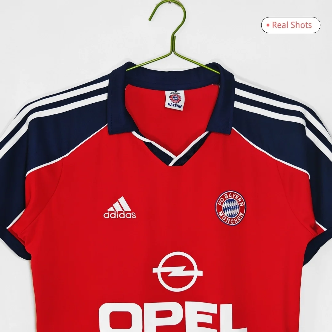 Bayern Munich 2000/01 Home Retro Football Jersey